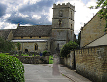 St Mary's Church Prestbury ghost image